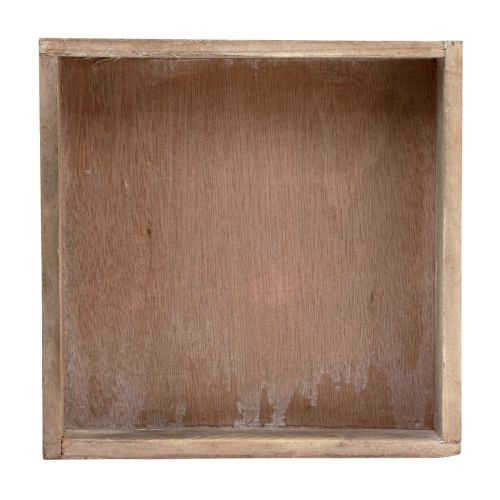 Produkt Taca dekoracyjna kwadratowa taca drewniana naturalna 20×20×3,5cm 2szt