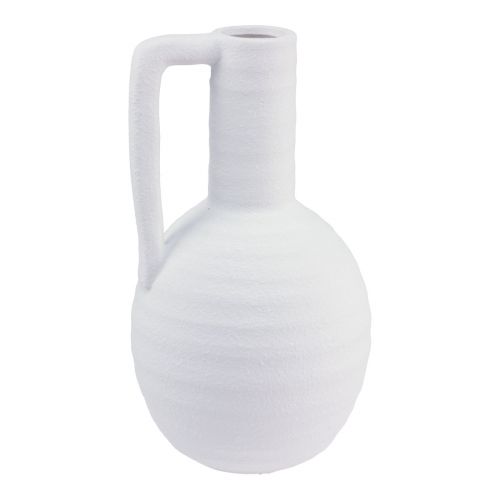 Produkt Wazon dekoracyjny Wazon na białe kwiaty z ceramicznym uchwytem wys. 26cm