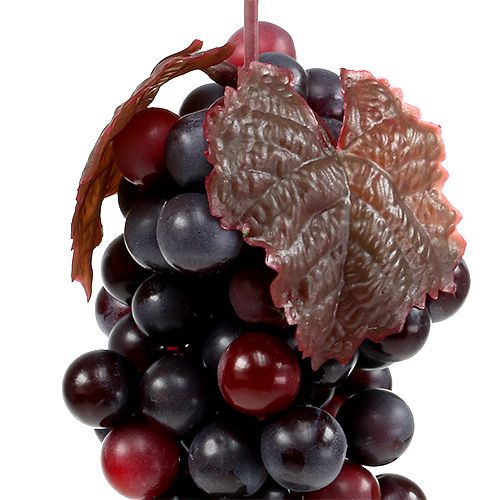 Floristik24 Deco Grapes Dark Red 22cm