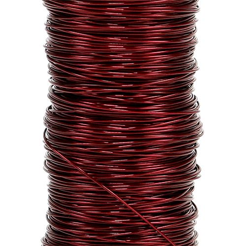 Produkt Dekoracyjny drut emaliowany Ø0.30mm 30g/50m bordowy