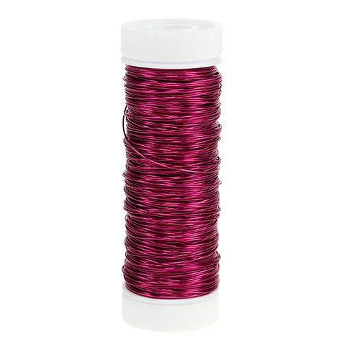 Produkt Drut dekoracyjny emaliowany Ø0,30mm 30g/50m różowy
