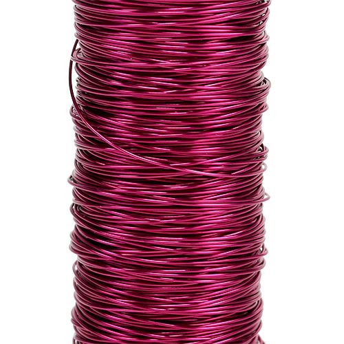 Produkt Drut dekoracyjny emaliowany Ø0,30mm 30g/50m różowy