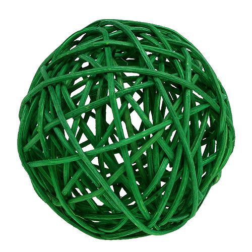 Floristik24 Różne kulki dekoracyjne. Zielone 7cm 18 sztuk