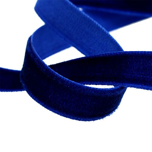 Produkt Wstążki Dekoracyjne Aksamitne Niebieskie 10mm 20m
