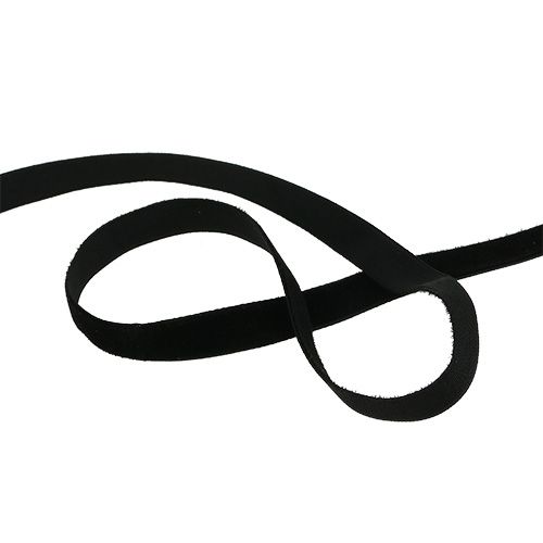 Produkt Wstążka dekoracyjna aksamitna czarna 10mm 20m