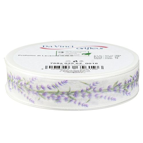 Produkt Wstążka dekoracyjna lawendowa letnia wstążka prezentowa 25mm 18m