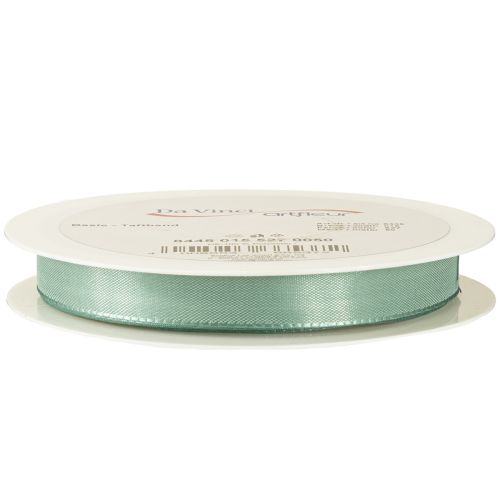 Produkt Wstążka dekoracyjna tafta wstążka prezentowa zielona szałwiowa 15mm 50m