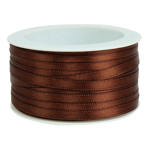 Produkt Wstążka prezentowa brązowa 6mm x 50m