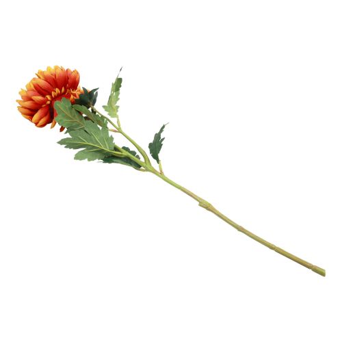 Produkt Dekoracja ze sztucznych kwiatów dalie sztuczne kwiaty pomarańczowe 62cm