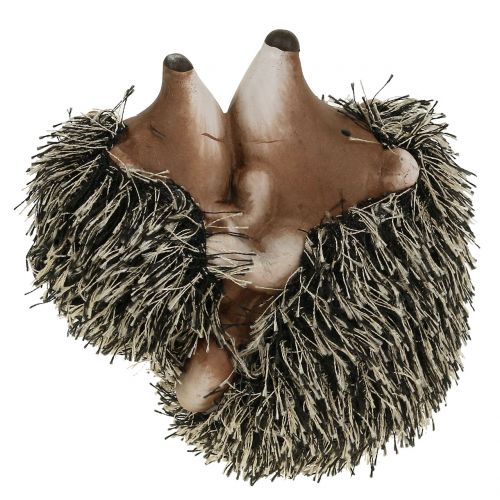 Deco rysunek jeż z dzieckiem 11,5cm 2szt