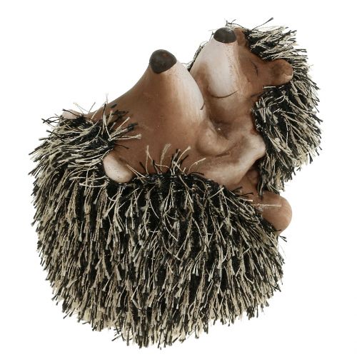 Floristik24 Deco rysunek jeż z dzieckiem 11,5cm 2szt