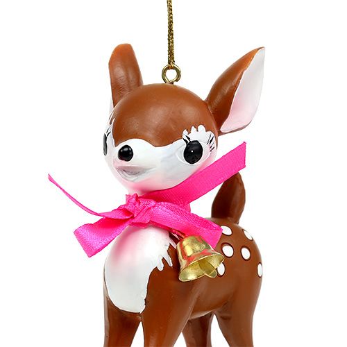 Floristik24 Figurka dekoracyjna Bambi 10cm różne. 3szt.