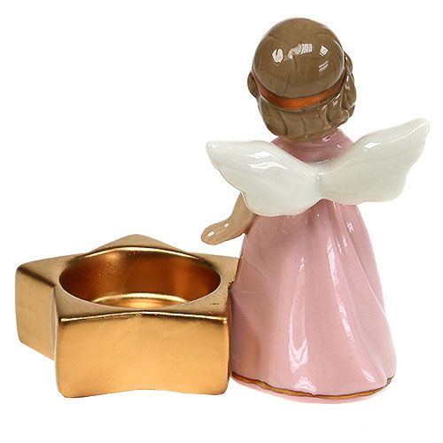 Floristik24 Figurka dekoracyjna aniołek z tea light 10,5cm