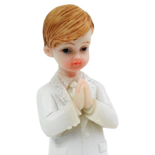 Floristik24 Figurka dekoracyjna dla chłopca komunijnego 8,5 cm