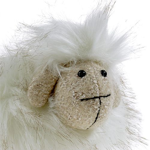 Floristik24 Figurka dekoracyjna owca kremowa 21cm