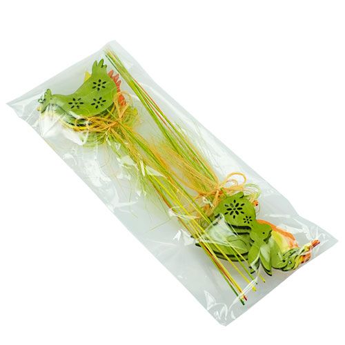 Floristik24 Figurki dekoracyjne na patyczku drewnianym, kolorowe wys. 6cm - 8cm, 16 sztuk