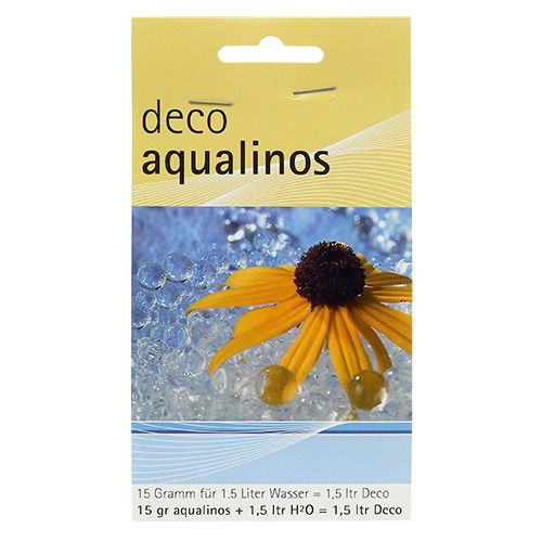 Floristik24 Deco żel Aqualinos 15g przezroczysty