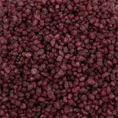 Produkt Granulat dekoracyjny Bordowe kamienie dekoracyjne 2mm - 3mm 2kg