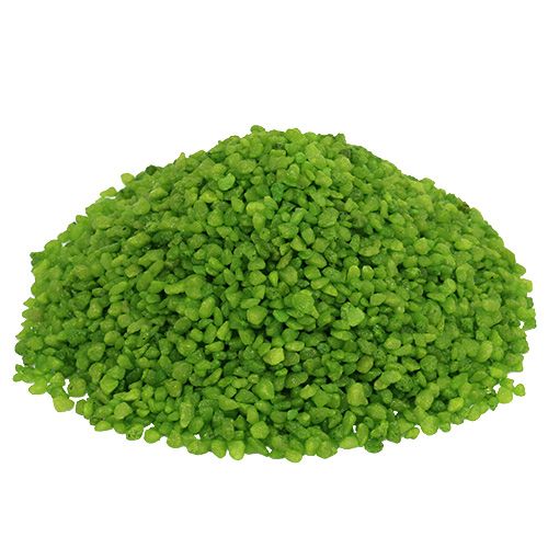 Produkt Dekoracyjny granulat zielony kamienie dekoracyjne 2mm - 3mm 2kg