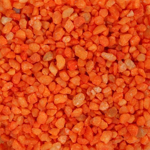 Produkt Granulat dekoracyjny pomarańczowe kamienie dekoracyjne 2mm - 3mm 2kg