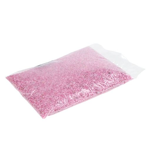 Produkt Granulat dekoracyjny różowe kamienie dekoracyjne 2mm - 3mm 2kg