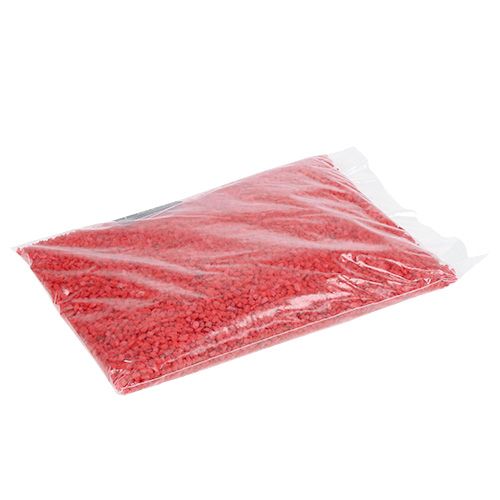 Produkt Dekoracyjny granulat czerwony kamienie dekoracyjne 2mm - 3mm 2kg