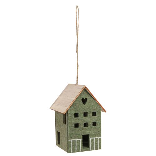 Produkt Wieszak dekoracyjny filcowy dekoracja domu zielony naturalny 6cmx8cmx11cm 4 szt