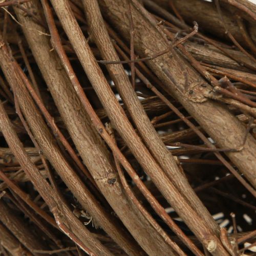 Produkt Wianek dekoracyjny z gałązek wiązu naturalnego Ø32cm–35cm W6,5cm 2szt