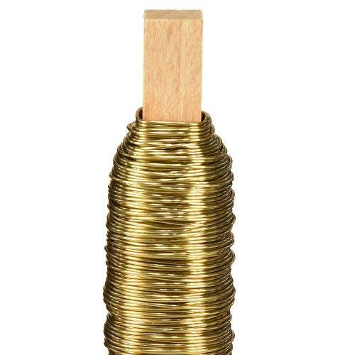 Produkt Dekoracyjny drut emaliowany do owijania drutu złoty 0,50 mm 50 m 100 g