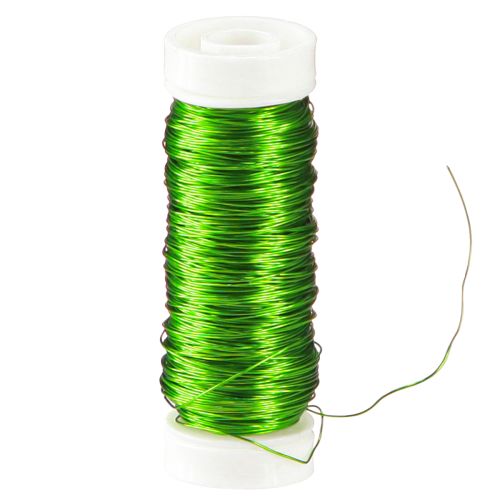Produkt Drut emaliowany dekoracyjny Ø0,30mm 30g 50m zielone jabłko