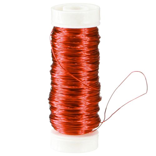 Produkt Drut dekoracyjny Ø0,30mm 30g/50m czerwony