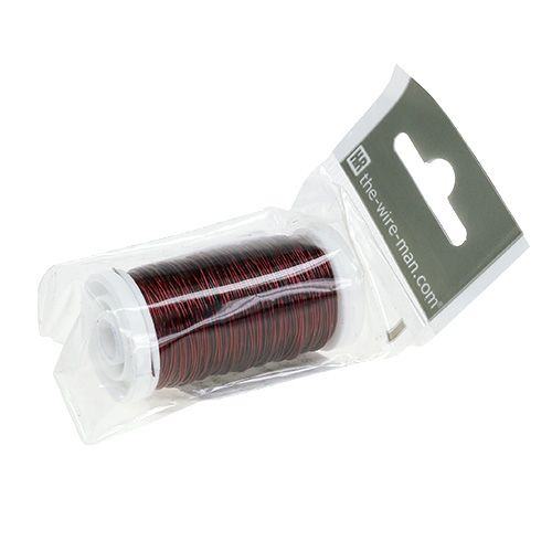Produkt Deco Drut Emaliowany Wino Czerwone Ø0.50mm 50m 100g