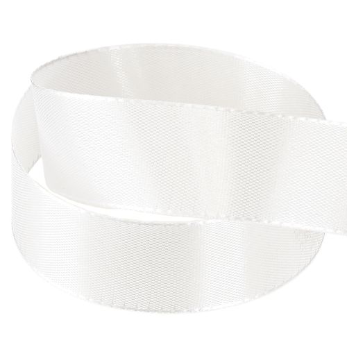 Produkt Taśma dekoracyjna biała 25mm 50m