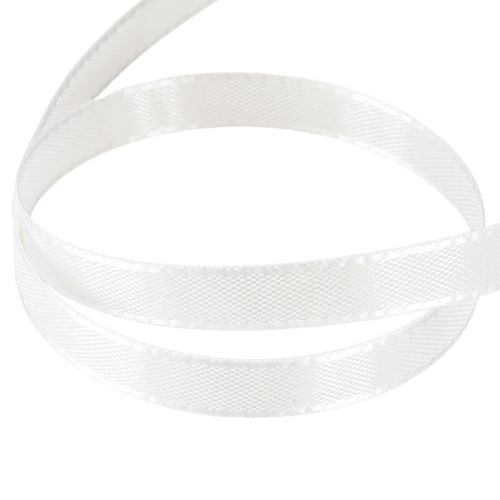 Produkt Taśma dekoracyjna biała 8mm 50m