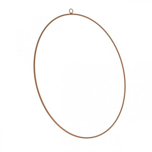 Produkt Pierścionek ozdobny metal, pierścionek metalowy do zawieszenia, pierścionek ozdobny patyna Ø28cm 4szt