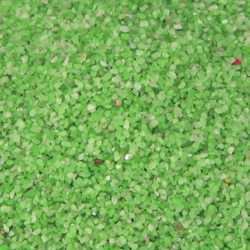 Produkt Piasek dekoracyjny zielony neonowy piasek kolorowy 0,5mm neonowy zielony 1kg