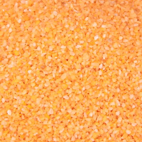Produkt Piasek dekoracyjny pomarańczowy neonowy kolor piasek 0,5mm 1kg