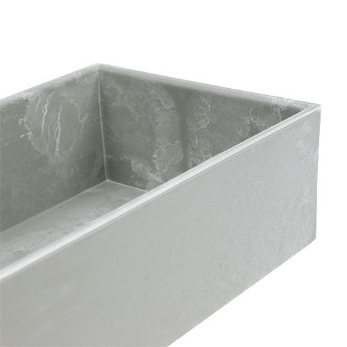 Produkt Miska dekoracyjna kwadratowa szara 32cm x 10,5cm wys. 5cm