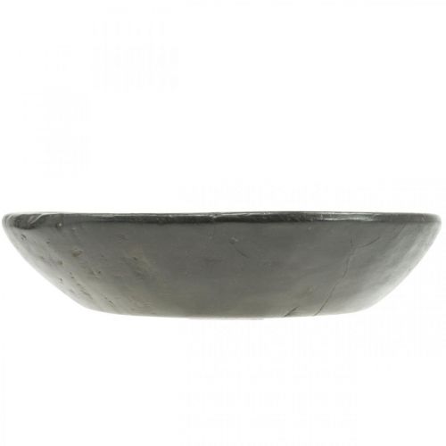 Floristik24 Miska ozdobna, miska drewniana, miska drewniana brązowa Ø34cm