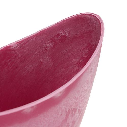 Produkt Miska dekoracyjna plastikowa różowa 20cm x 9cm wys. 11,5cm 1 szt