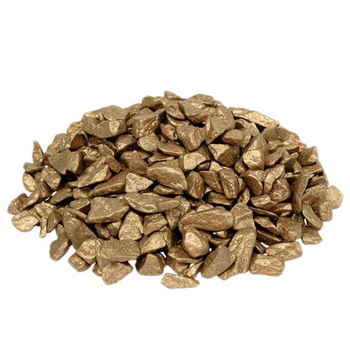 Produkt Kamienie dekoracyjne złote rozproszone dekoracja stołu 9mm–13mm 2kg
