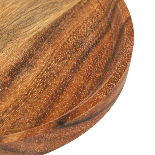Produkt Talerz dekoracyjny Taca dekoracyjna z drewna akacjowego naturalnego olejowanego Ø20cm