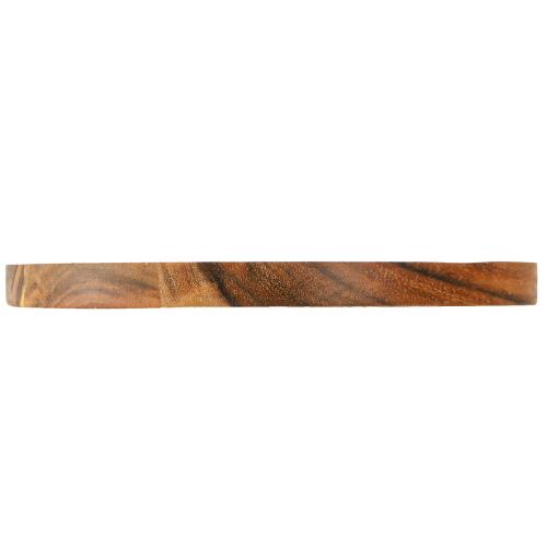 Produkt Talerz dekoracyjny Taca dekoracyjna z drewna akacjowego naturalnego olejowanego Ø20cm