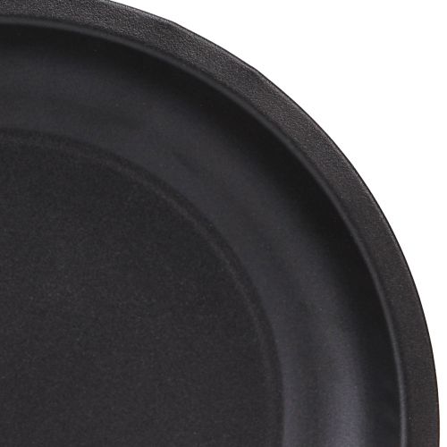 Produkt Talerz dekoracyjny okrągły metalowy w kolorze czarnym Ø23cm W2,5cm 5szt
