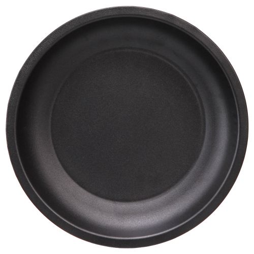 Produkt Talerz dekoracyjny okrągły metalowy w kolorze czarnym Ø23cm W2,5cm 5szt