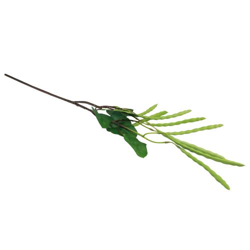 Produkt Gałąź dekoracyjna gałązka fasoli sztuczna roślina zielona 68cm