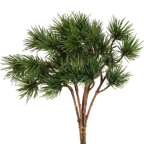 Gałązki ozdobne sosnowe sztuczne gałązki sosnowe zielone 28cm 6 szt