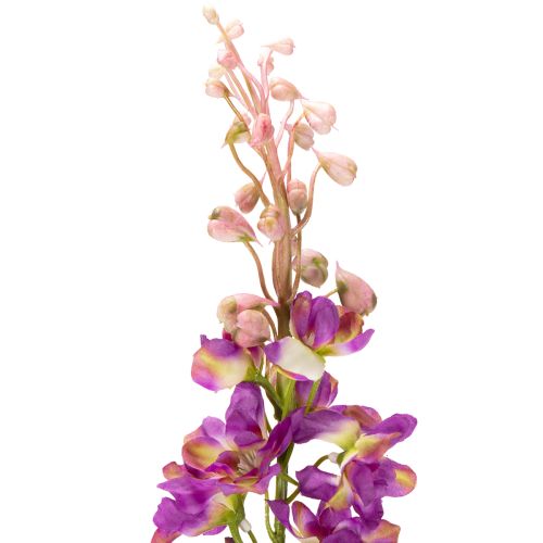 Produkt Delphinium dekoracyjny jako sztuczny kwiat do stylowych akcentów kwiatowych, 79 cm, 3 sztuki