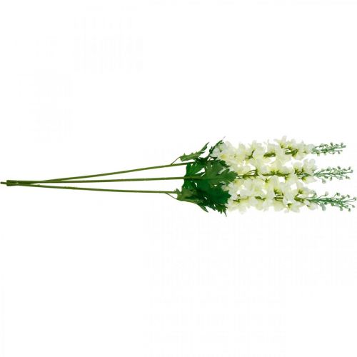 Produkt Delphinium Białe Sztuczne Delphinium Jedwabne Kwiaty Sztuczne Kwiaty 3szt