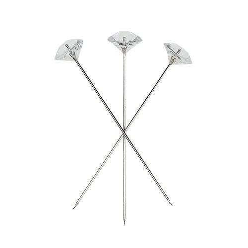 Produkt Igły diamentowe Ø11mm przezroczyste 55 szt